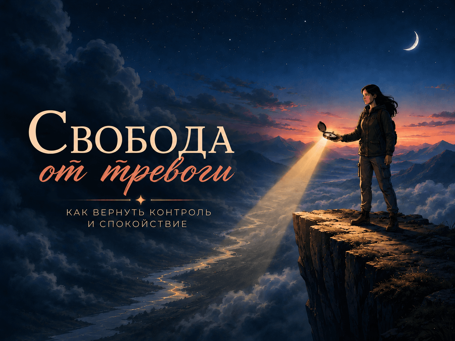 Курс-практикум «Свобода от тревоги»: как вернуть контроль и спокойствие