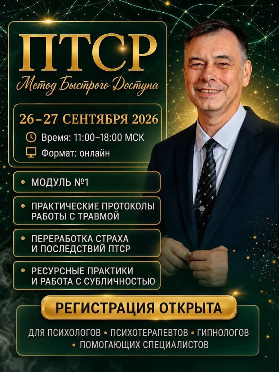 Практический курс по работе с ПТСР — Метод Быстрого Доступа